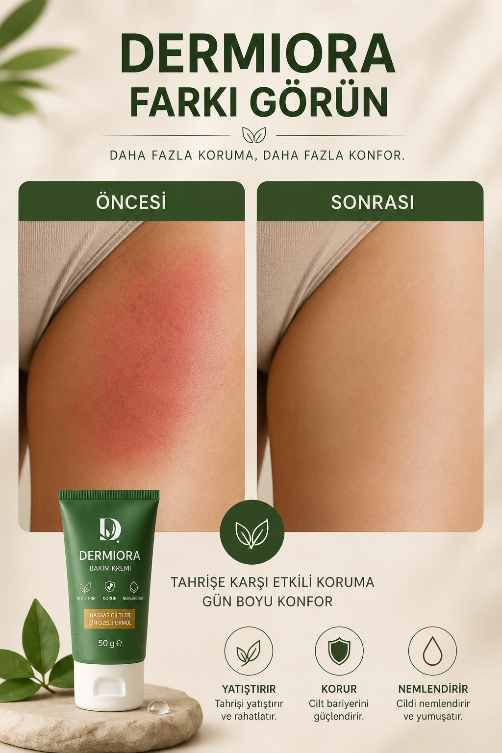 Dermiora Cilt Rahatlatıcı Bakım Kremi