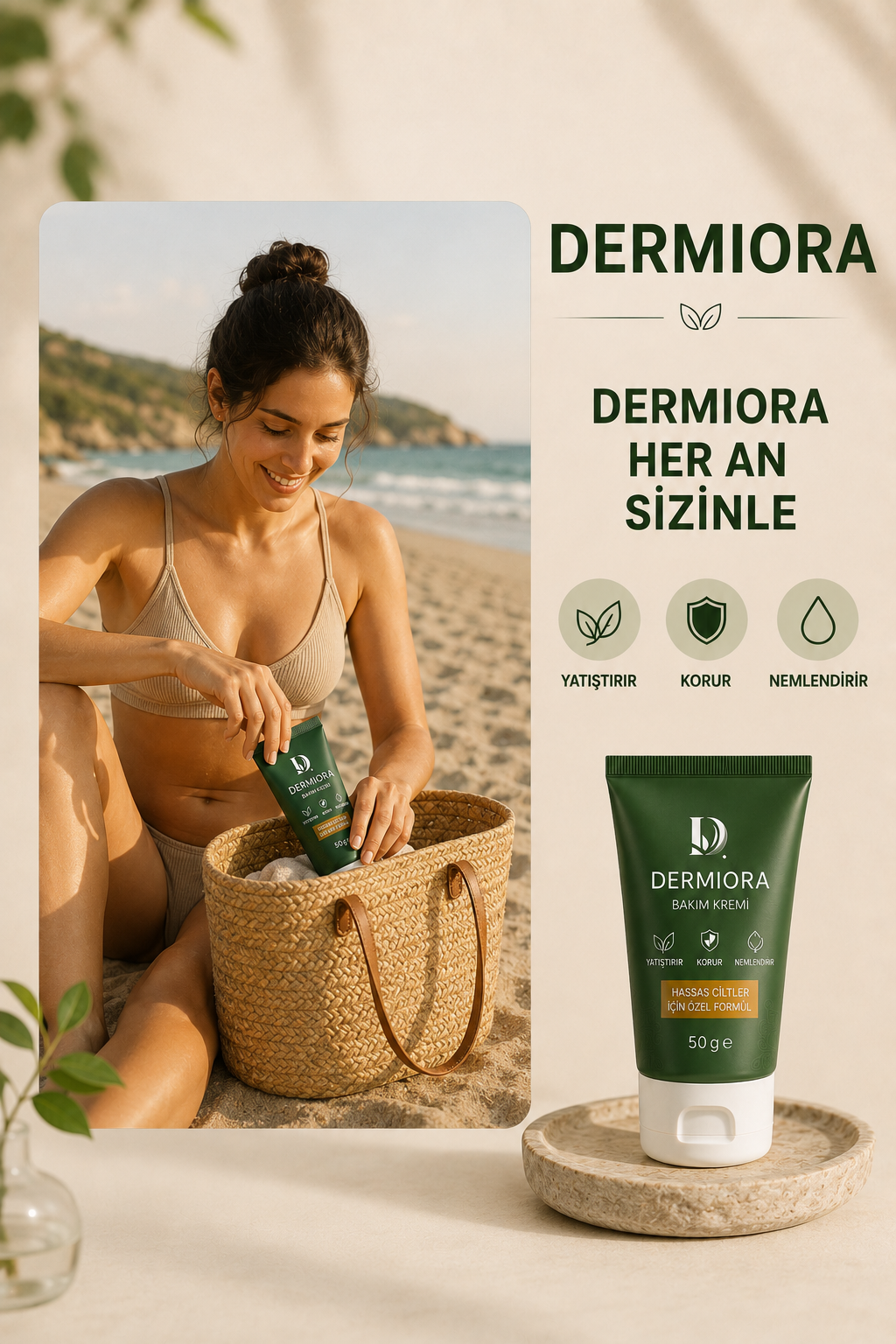 Dermiora Cilt Rahatlatıcı Bakım Kremi