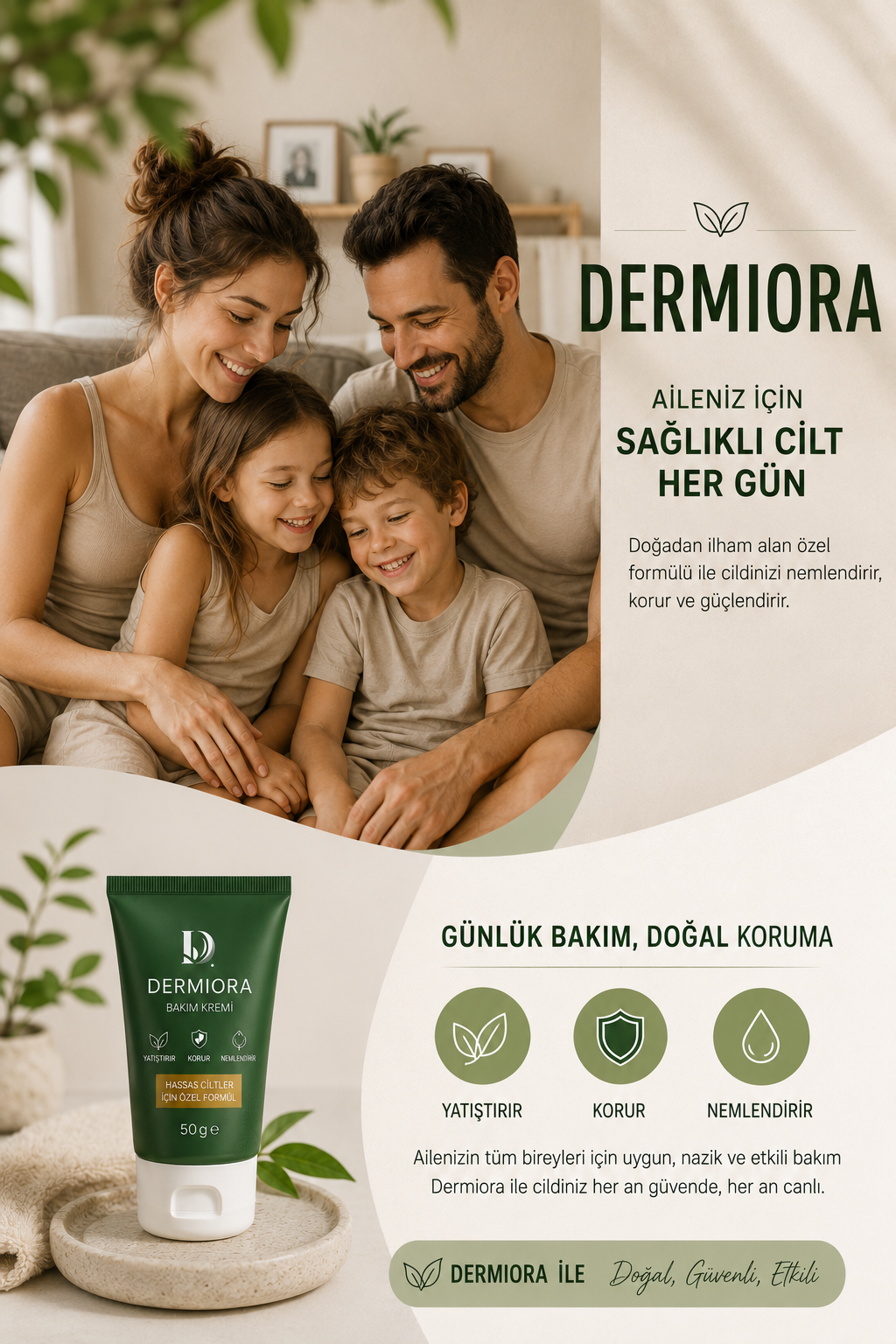 Dermiora Cilt Rahatlatıcı Bakım Kremi